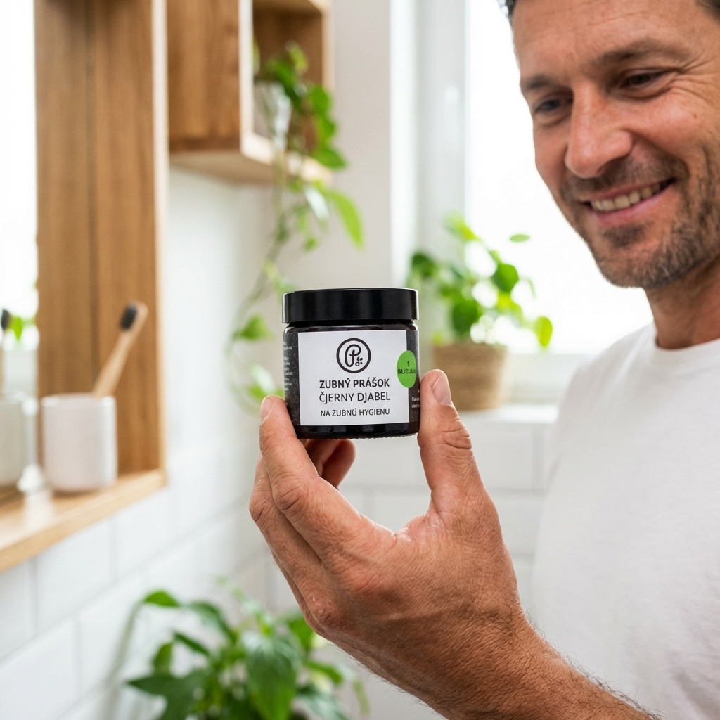 čierny djabel s rašelinou